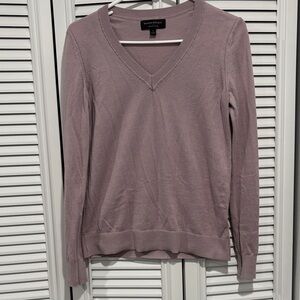 Banana Republic V-Neck Sweater - Soft Mauve